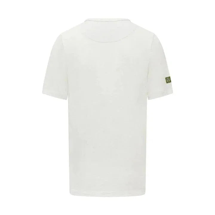 Mercedes Benz F1 Special Edition George Russell 2023 Vintage T-Shirt -Beige - Rustle Racewears