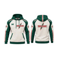 Tony Kart Green & White Racing Hoodie - Rustle Racewear