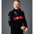 Alfa Romeo Racing F1 2023 Men's Team Full Zip Sweat Jacket - Black - Rustle Racewears