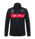 Alfa Romeo Racing F1 2023 Women's Team Softshell Jacket - Black - Rustle Racewears