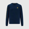 Ayrton Senna Long Sleeve T-Shirt - Blue - Rustle Racewears