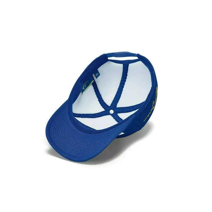 Ayrton Senna Replica Nacional Hat- Blue - Rustle Racewears