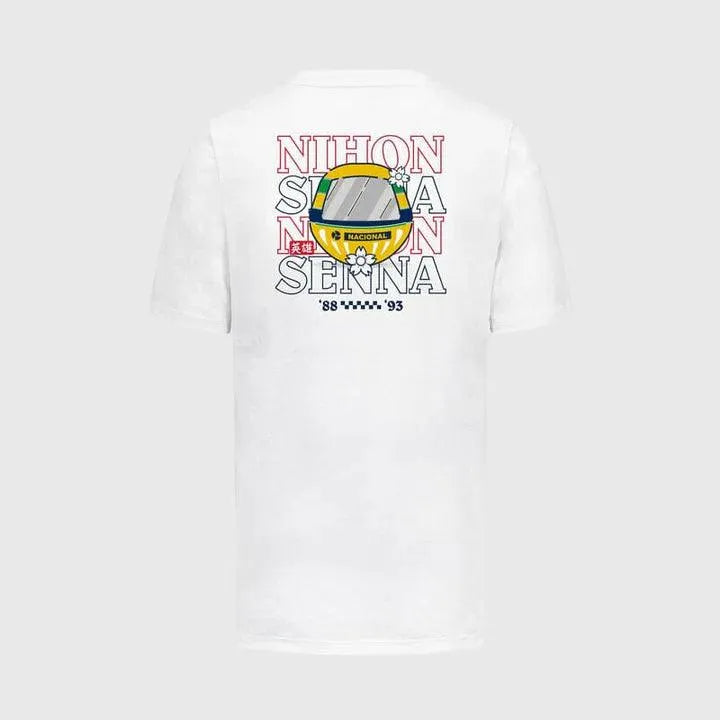 Ayrton Senna Special Edition Japan Graphic T-Shirt - Rustle Racewears