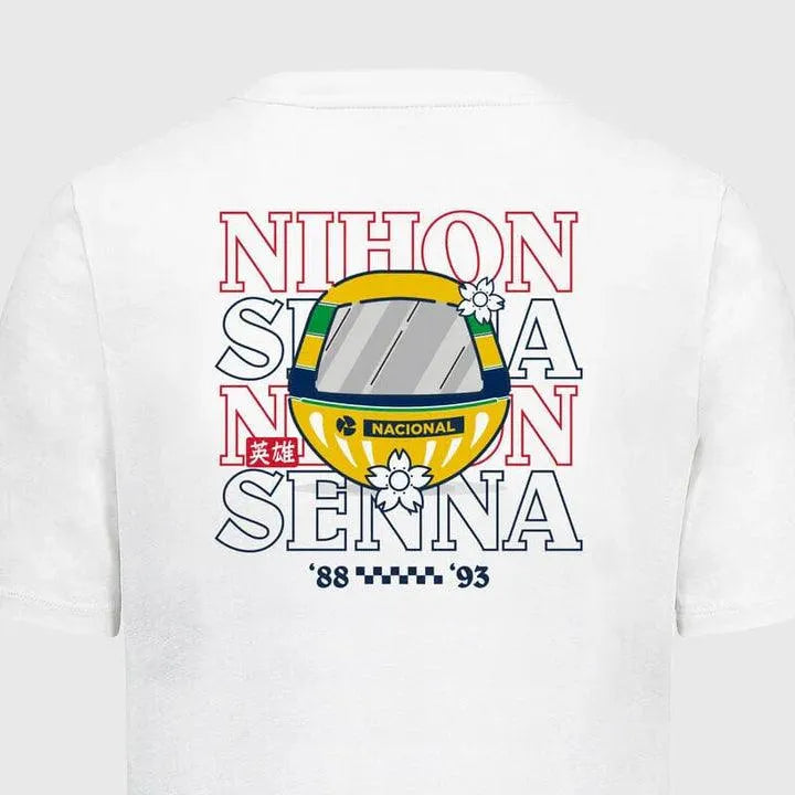 Ayrton Senna Special Edition Japan Graphic T-Shirt - Rustle Racewears