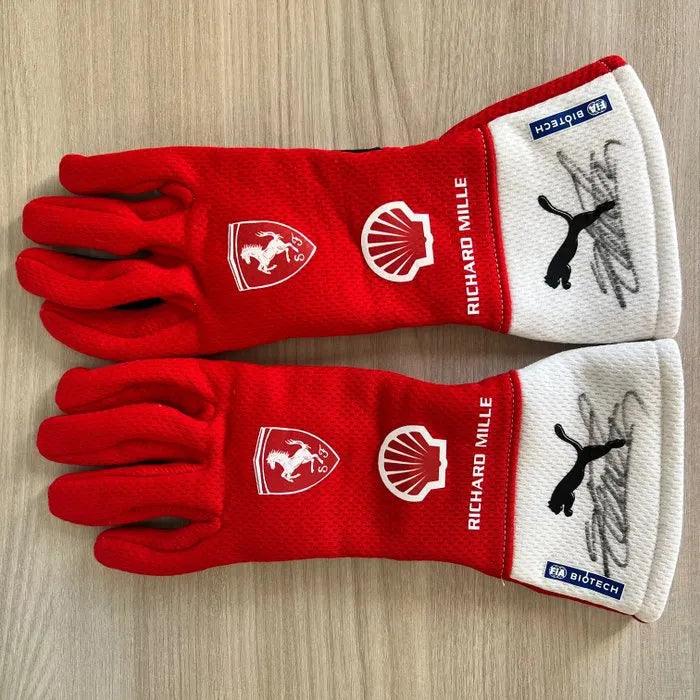 Scuderia Ferrari Charles Leclerc F1 PRO gloves - Joshua Vides