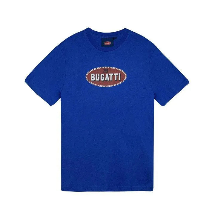 Bugatti Heritage Macaron Vintage Sign T-Shirt - Rustle Racewears