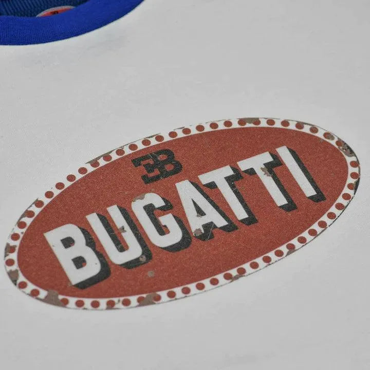 Bugatti Heritage Macaron Vintage Sign T-Shirt - Rustle Racewears