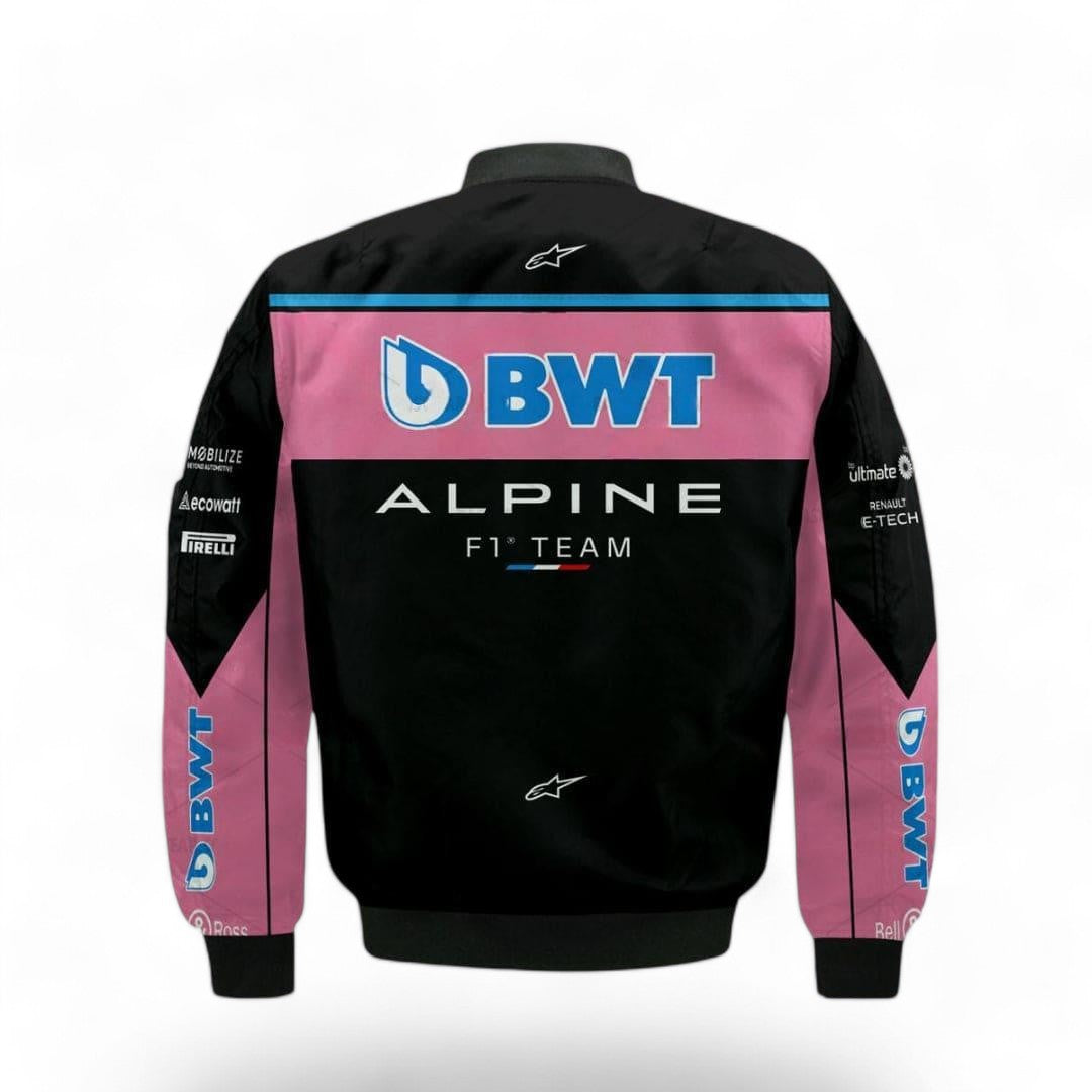 BWT Alpine F1 Team Pierre Gasly 2023 Driver Bomber Jacket - Rustle Racewear