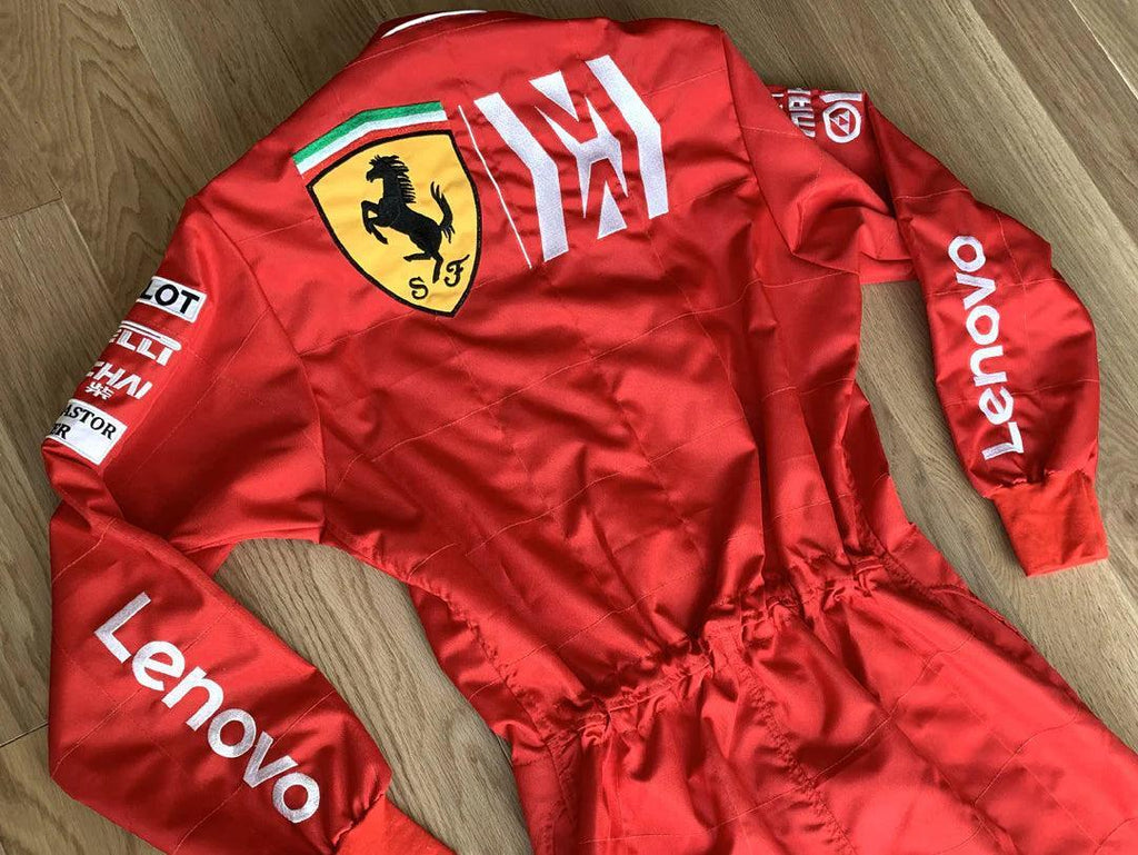Charles Leclerc 2019 Mission Winnow F1 Replica Racing Suit - Rustle Racewears