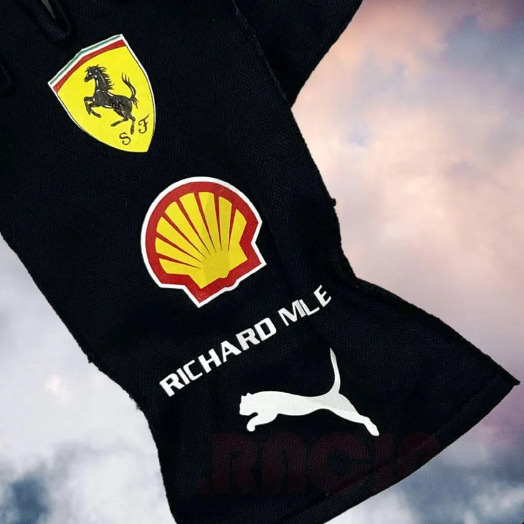 Charles Leclerc 2022 Replica Racing Gloves - Rustle Racewears