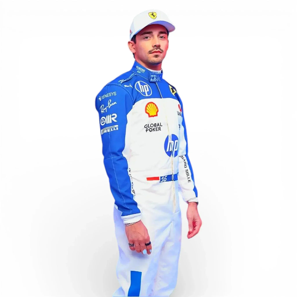 Scuderia Ferrari Lewis Hamilton 2025 Miami GP F1 Race Suit - Rustle Racegear