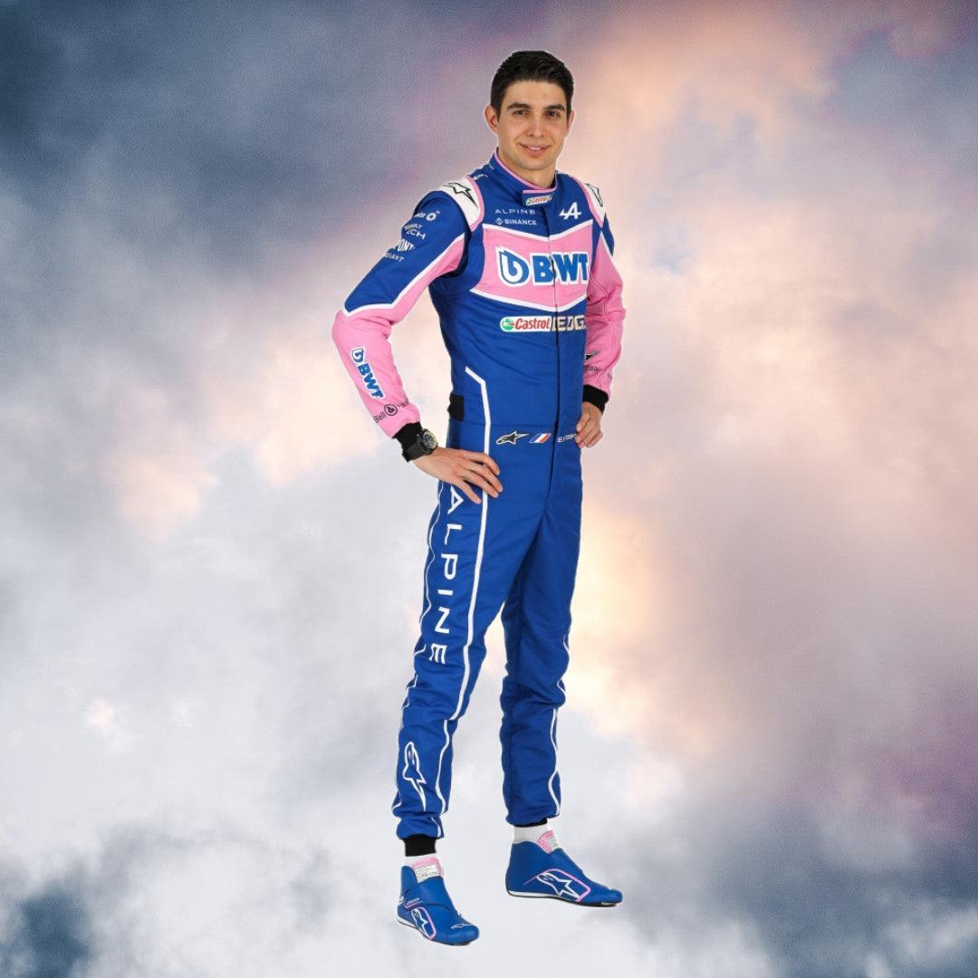 Esteban Ocon 2022 Race Suit Australian GP F1 - Rustle Racewears