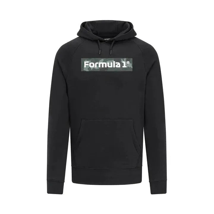 Formula 1 Tech Collection F1 Camo Hoodie - Black - Rustle Racewears