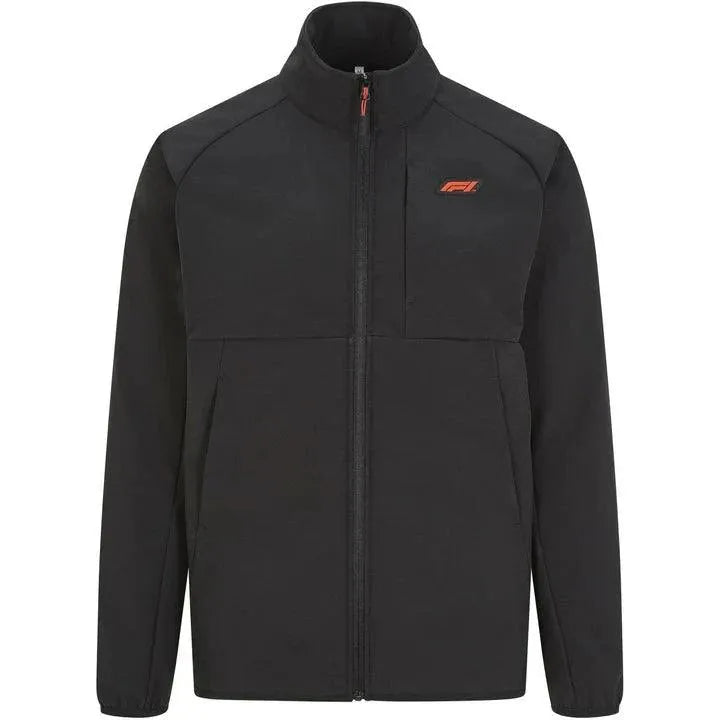 Formula 1 Tech Collection F1 Softshell Jacket Black - Rustle Racewears