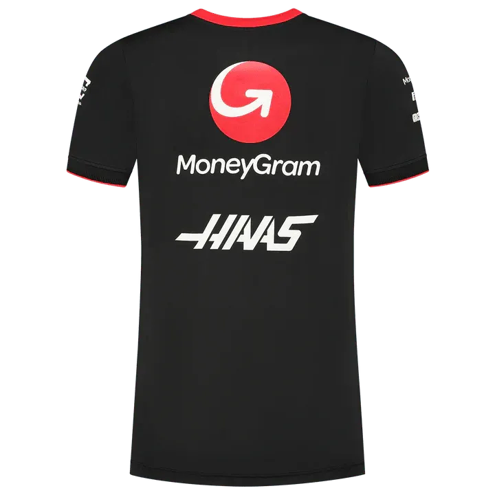 Haas Racing F1 2023 Team Fitted T-Shirt - Black - Rustle Racewears