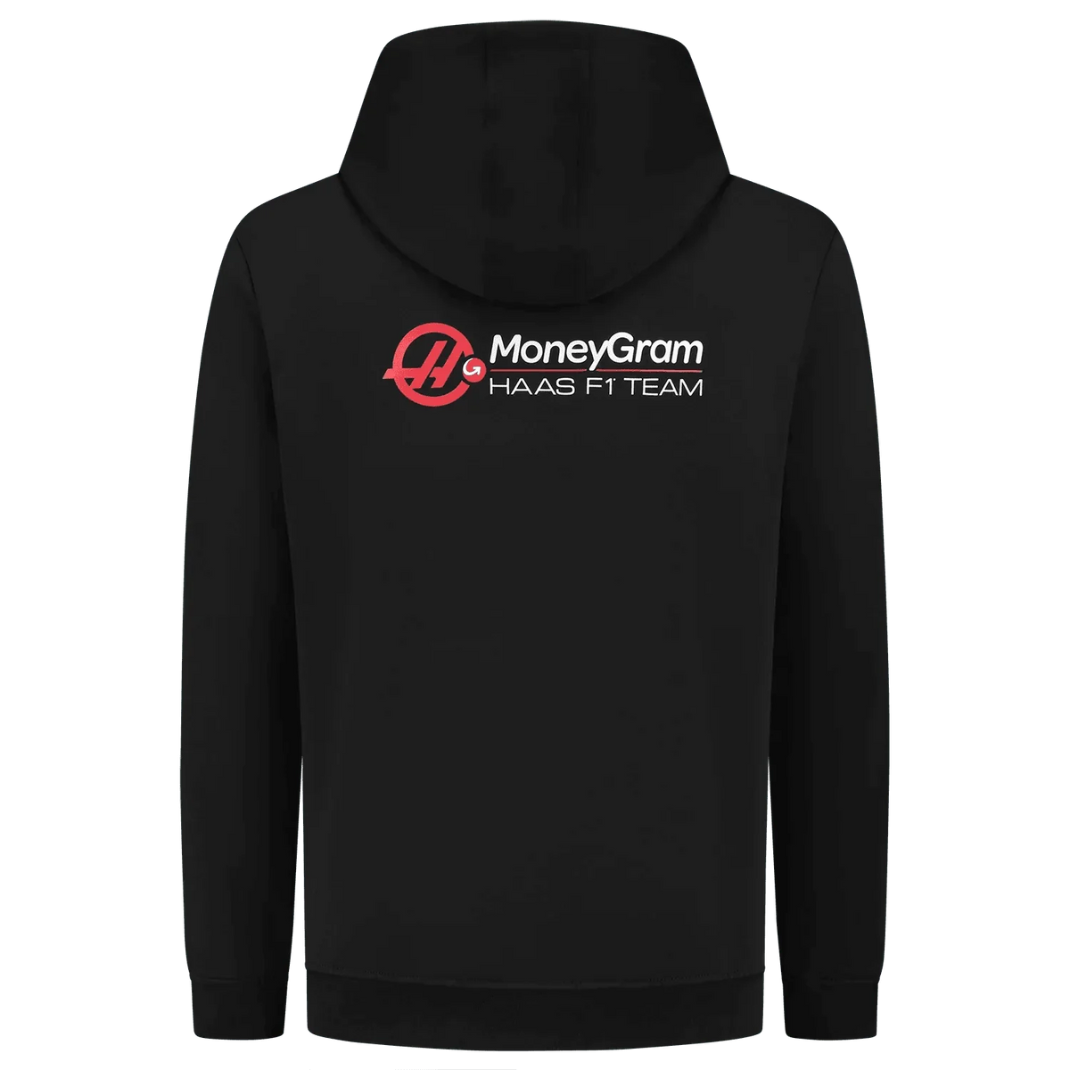 Haas Racing F1 Logo Hoodie Black - Rustle Racewears
