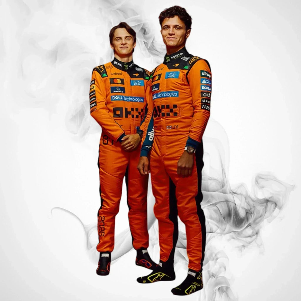 Oscar Piastri 2026 McLaren F1 Racing Jumpsuit Replica - Rustle Racegear