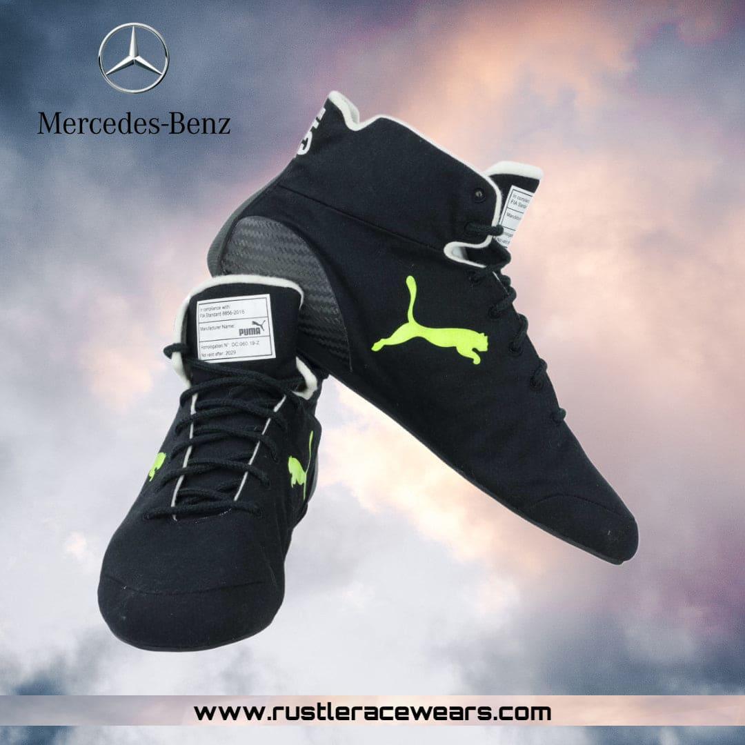 Lewis Hamilton 2023 Mercedes-AMG Petronas F1 Team Replica Race Boots - Rustle Racewears