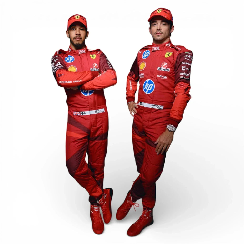 Lewis Hamilton 2025 Scuderia Ferrari HP Las Vegas F1 Race Suit - Rustle Racegear