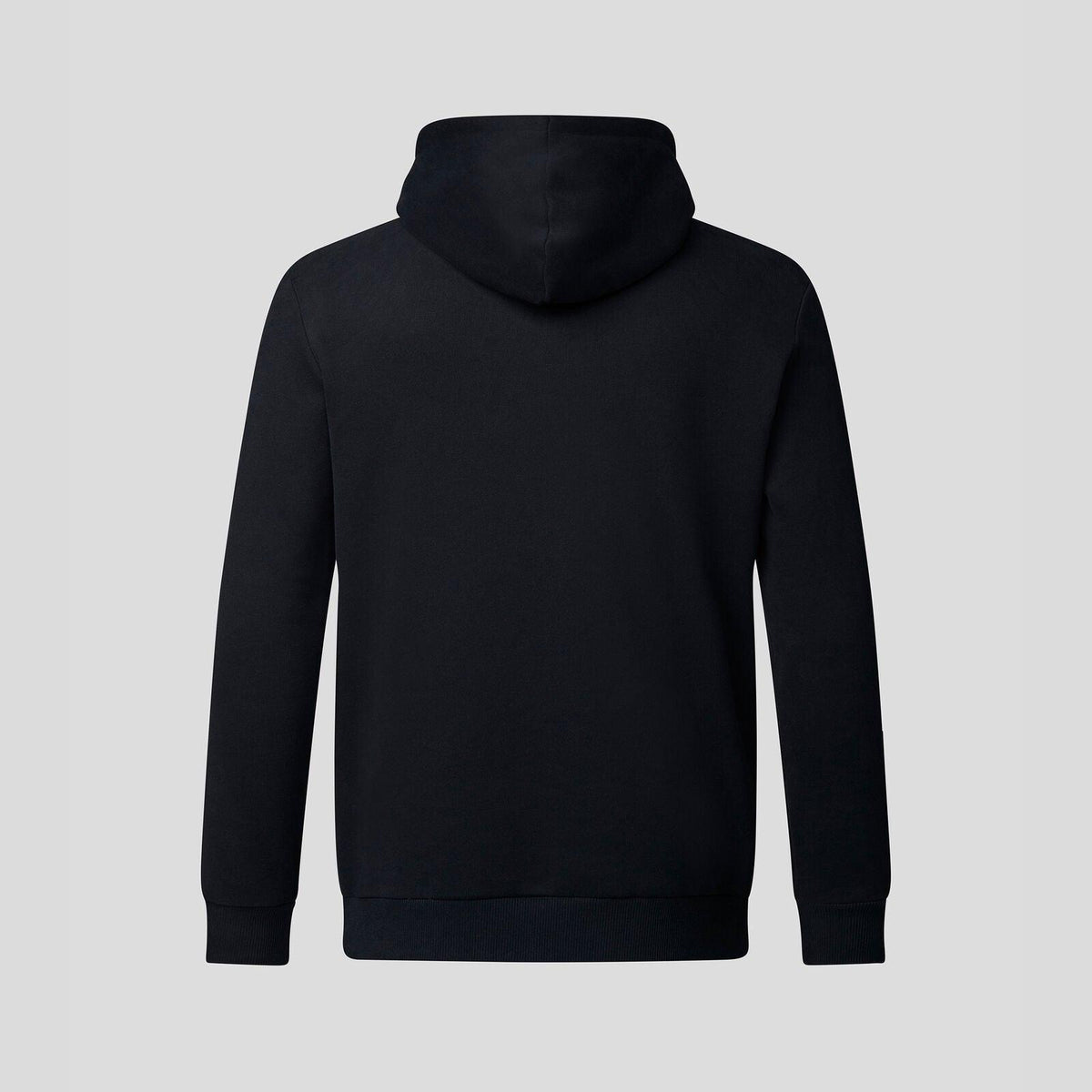 Back view of a black McLaren F1 Lando Norris Core Hoodie