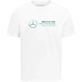 Mercedes Benz F1 Special Edition Lewis Hamilton 2022 Men's Miami GP T-Shirt- White - Rustle Racewears