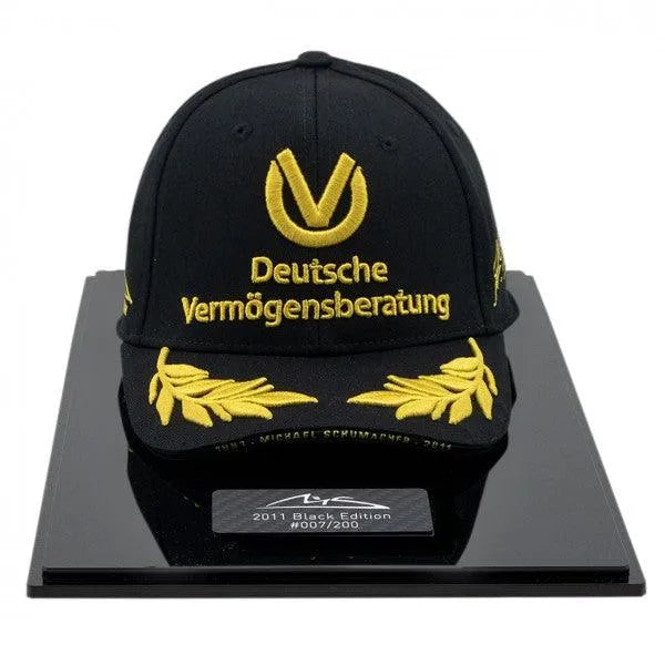 MICHAEL SCHUMACHER PERSONAL CAP 20 YEARS FORMULA 1 BLACK EDITION - Rustle Racewears