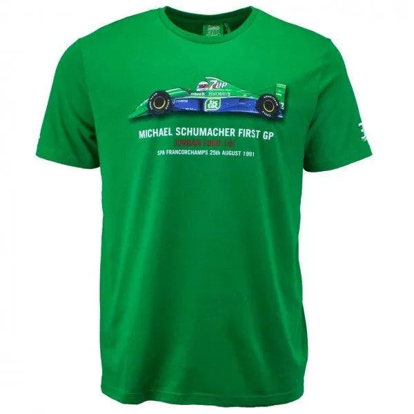 MICHAEL SCHUMACHER T-SHIRT FIRST GP RACE 1991 - Rustle Racewears