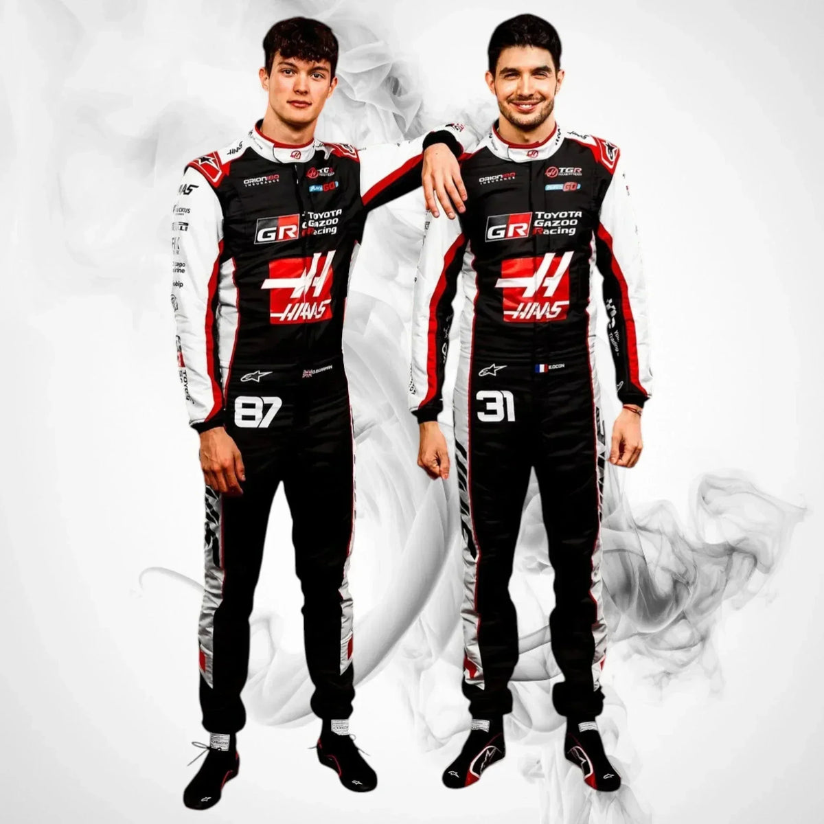 Oliver Bearman 2026 Haas F1 Racing Suit Replica - Rustle Racegear