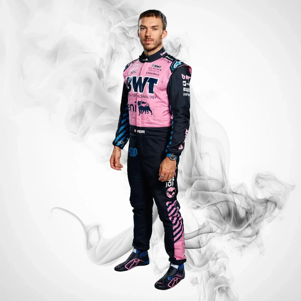 Pierre Gasly 2025 Alpine F1 Racing Suit Replica - Rustle Racegear