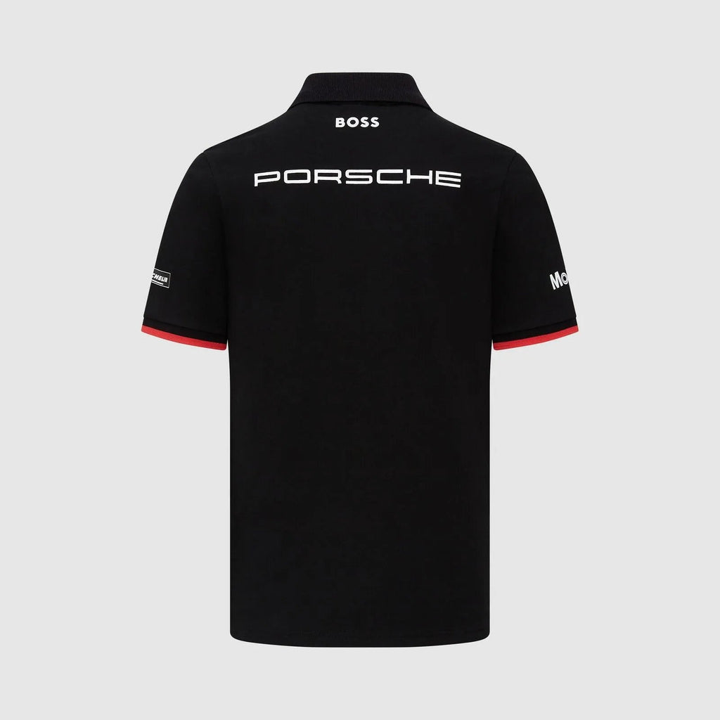 Porsche Motorsport Team Polo Black - Rustle Racewears