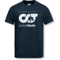 Scuderia AlphaTauri F1 Men's Logo T-Shirt - Navy/White - Rustle Racewears