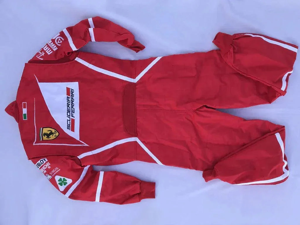 Sebastian Vettel 2017 F1 Replica Racing Suit - Rustle Racewears