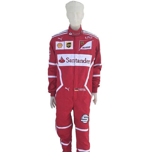 Sebastian Vettel 2017 F1 Replica Racing Suit - Rustle Racewears