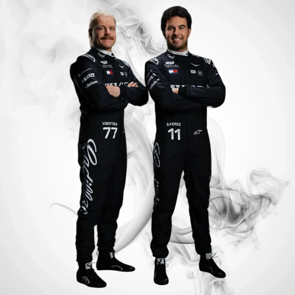 Sergio Pérez 2026 Cadillac F1 Driver Race Suit Replica - Rustle Racegear