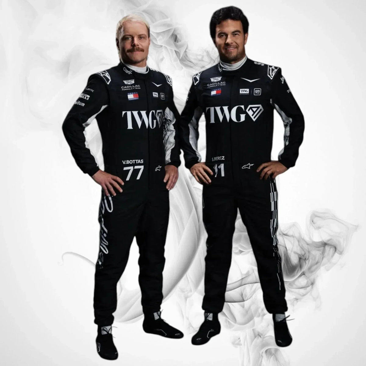 Sergio Pérez 2026 Cadillac F1 Driver Race Suit Replica - Rustle Racegear