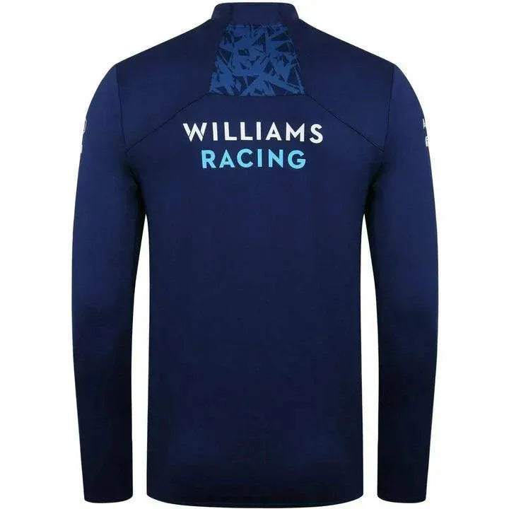 Williams Racing Men's Team Mid Layer Top-Blue - Rustle Racewears