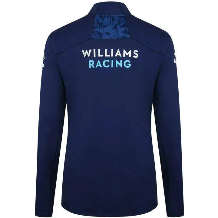 Williams Racing Women's Team Mid Layer Top-Blue - Rustle Racewears