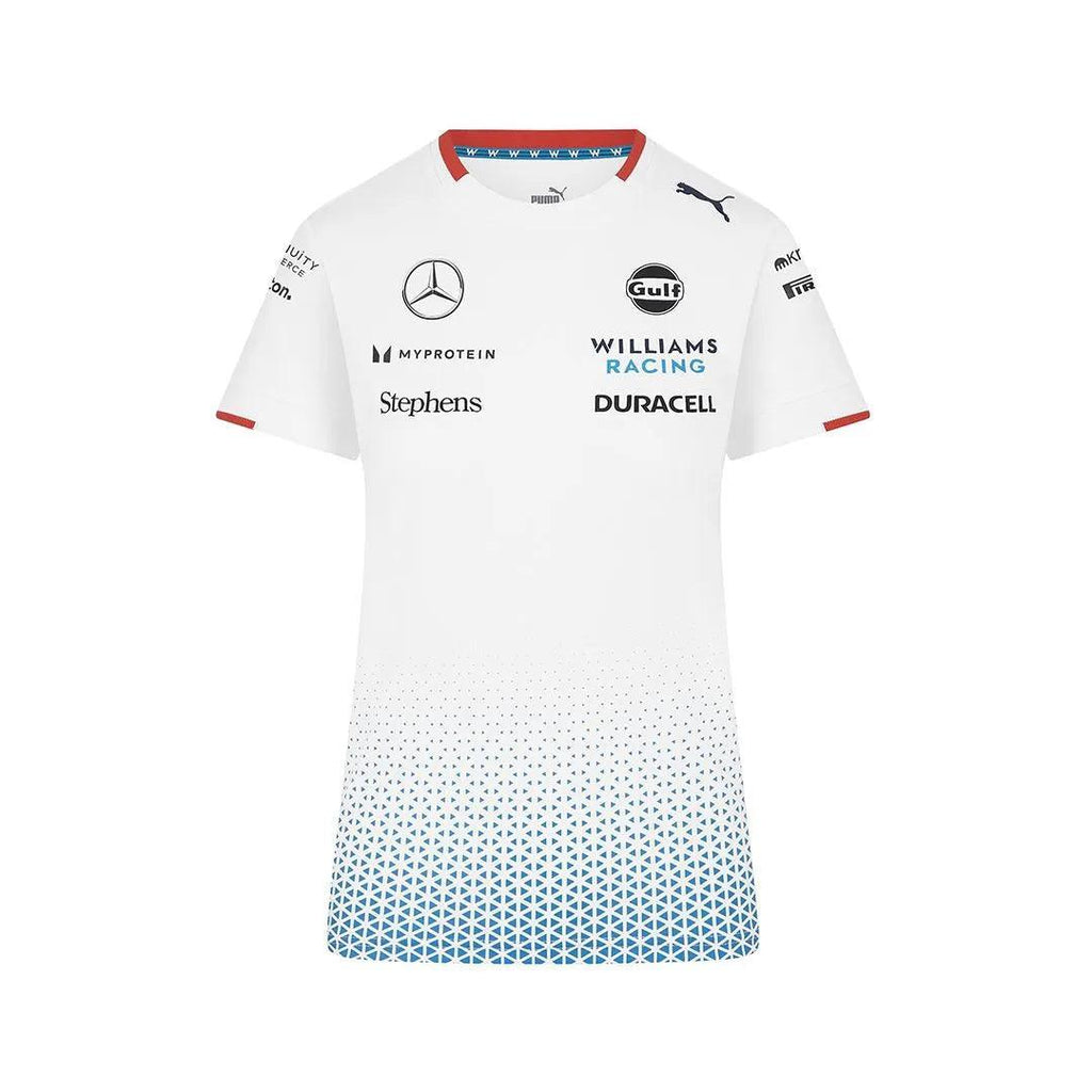 Williams Racing Womens Team Jersey White - Rustle Racewears