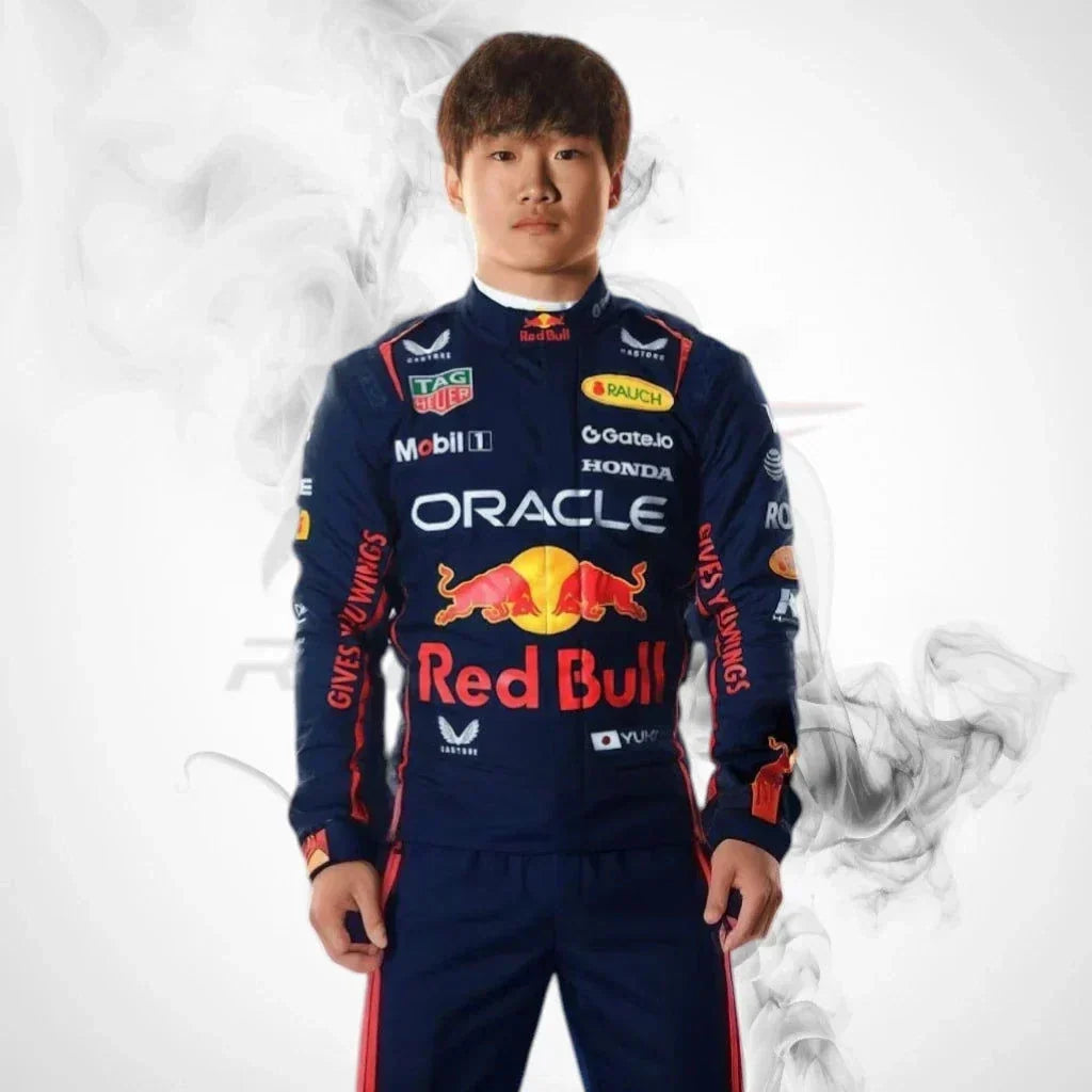 Yuki Tsunoda 2025 Red Bull F1 Race Suit Track Racewear